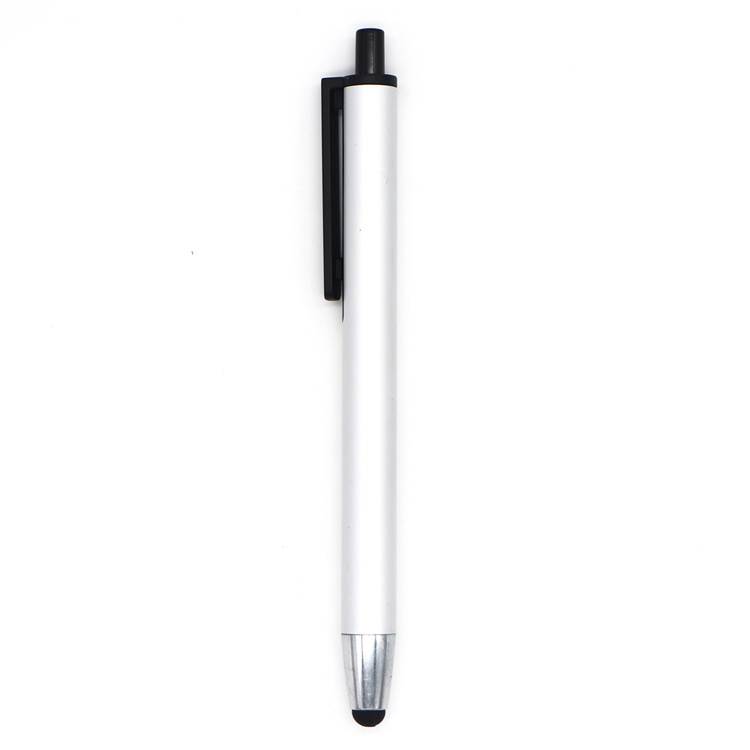 Metal touch screen push ballpoint pen for promotional gift